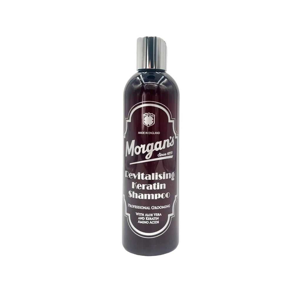 Morgan's Pomade Keratin Shampoo 250ml - Revitalising Hair Care for Damaged Hair Morgan's Keratin Shampoo 250ml - Nourishing Hair Care Keratin Shampoo, Revitalising Hair Care, Morgan's Pomade Shampoo, Nourishing Shampoo, Hair Revitalization Products, Hair Care, Damaged Hair Solutions, Keratin Hair Products, Shampoo, Hair Nourishment
