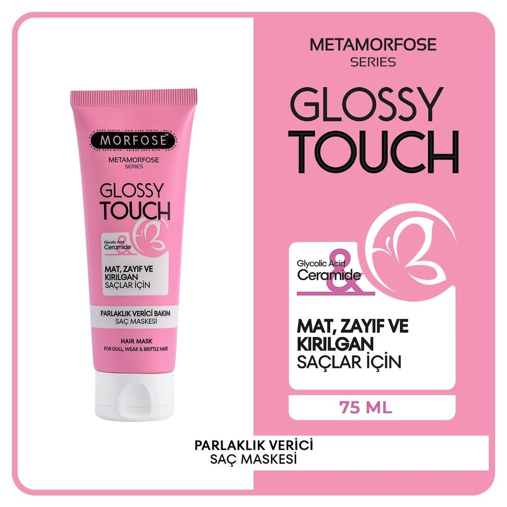 Morfose Glossy Touch Shine-Boosting Hair Mask 75 ml