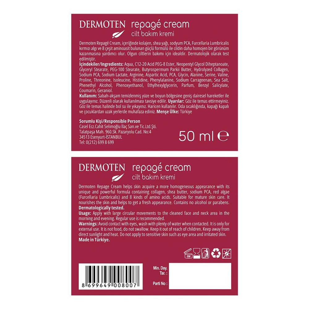 Dermoten Repage Collagen, 50 ml