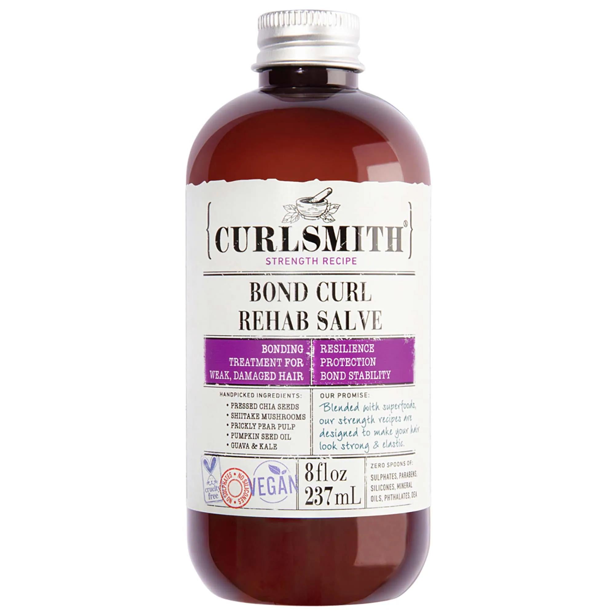 Bond Curl Rehab: Intensive Hair Bond Repair Salve - Strengthen, Hydrate &amp; Define Curls - Vegan &amp; Cruelty-Free Pre-Shampoo Treatment Bond Curl Rehab: Intensive Hair Repair for Strong, Defined Curls hair bond repair, curly hair treatment, hair strengthening salve, vegan hair care, cruelty-free hair products, frizz control for curly hair, dry hair treatment for curls, pre-shampoo hair treatment, damaged hair repair, chia protein hair treatment, hair treatment salve, curly hair, wavy hair, coily hair, hair mask