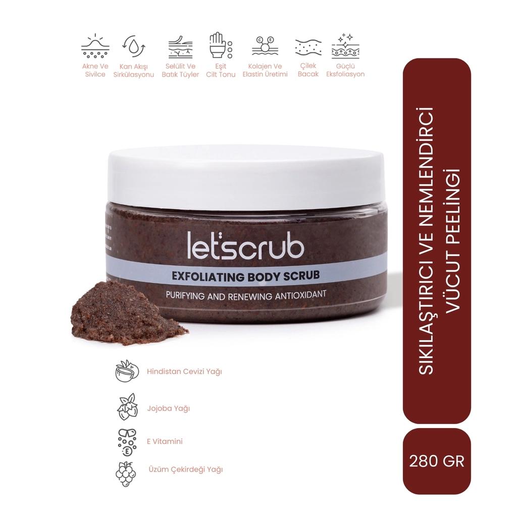 Let'scrub Grape Seed Firming &amp; Moisturizing Body Scrub 280g