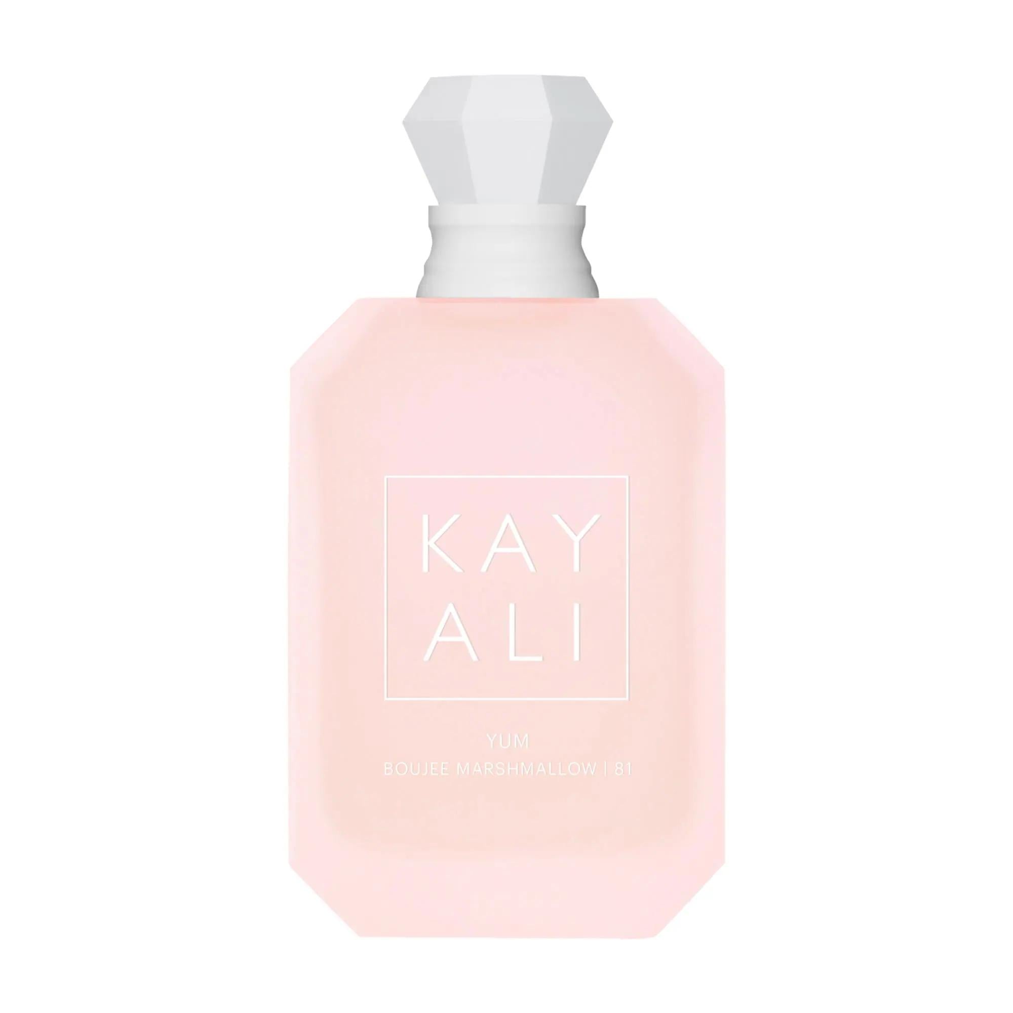 KAYALI YUM BOUJEE Marshmallow 81 Eau de Parfum Intense: Sweet Gourmand Fragrance with Strawberry, Vanilla &amp; Pink Marshmallow Notes KAYALI YUM BOUJEE Marshmallow Perfume: Sweet Gourmand Fragrance Marshmallow perfume, Gourmand fragrance, Sweet perfume, Strawberry perfume, Vanilla perfume, Warm and spicy perfume, Eau de parfum, Women&#39;s fragrance, Fragrance, Perfume, Strawberry Key Note, Pink Marshmallow Key Note, Whipped Vanilla Key Note, Gourmand fragrance enthusiasts, Sweet and playful scent, Luxurious perfu