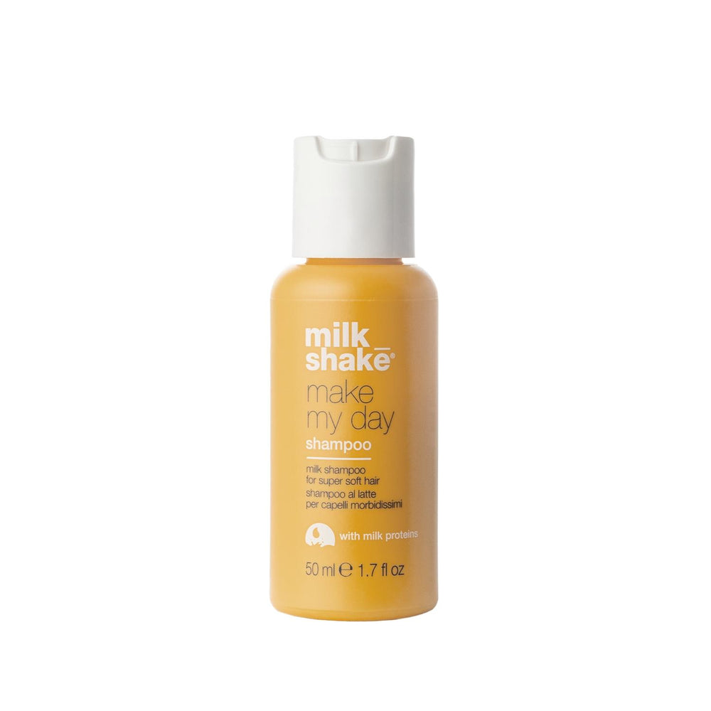 milk_shake Make My Day Shampoo 50ml - Travel-Sized Hair Care for On-the-Go milk_shake Make My Day Shampoo 50ml - Travel Hair Care travel shampoo, milk_shake shampoo, sample size hair care, Make My Day shampoo, compact hair care products, travel-sized shampoo, hair care for on-the-go, portable shampoo, milk_shake Make My Day, 50ml shampoo, travel hair care, small shampoo bottle