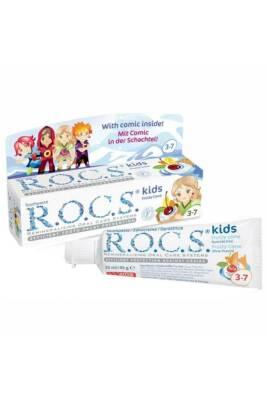 Rocs Kids Children's Toothpaste, Fluoride-Free, SLS-Free, Fruit-Flavored Toothpaste for Kids Aged 3-7 Years Rocs Kids Children's Toothpaste - Fluoride-Free & SLS-Free children's toothpaste, fluoride-free toothpaste, SLS-free toothpaste, fruit-flavored toothpaste, kids oral care, natural toothpaste for kids, oral hygiene for children, toothpaste for kids aged 3-7, gentle toothpaste, healthy smile, kids health, natural oral care