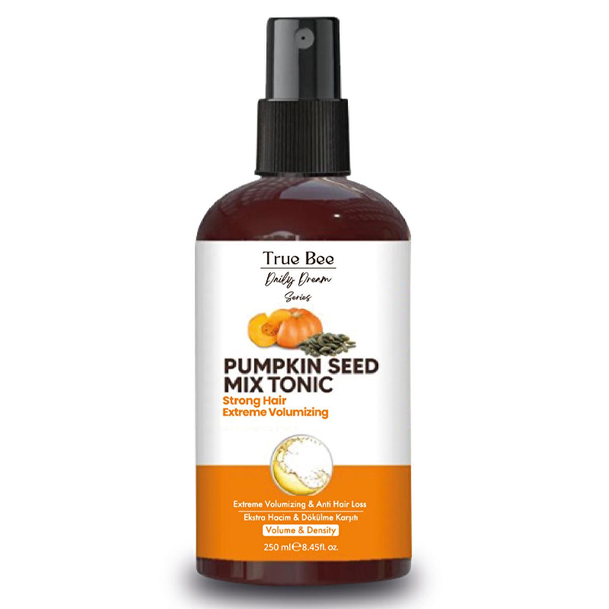True Bee Daily Dream Pumpkin Seed Complex Hair Toner for Hair Growth & Reduced Loss - 8.45 fl oz True Bee Hair Toner for Growth & Reduced Loss hair toner, hair growth, hair care, nourishing hair products, reduce hair loss, pumpkin seed complex, daily hair care, hair nourishment, hair repair, anti-hair loss, True Bee, cosmetic hair care