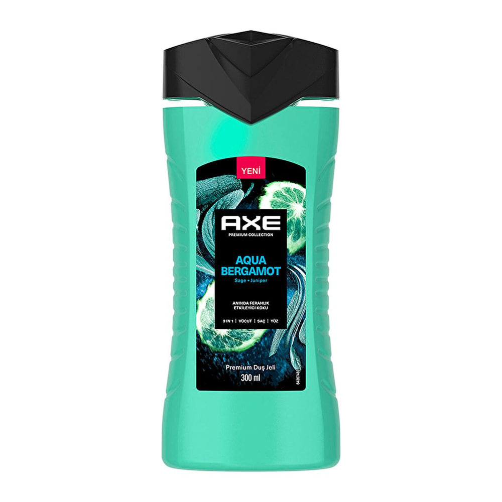 Axe Premium Collection Aqua Bergamot 3-in-1 Shower Gel for Men - Refreshing, Invigorating, and Convenient Body, - view 3