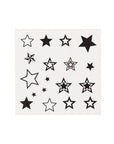 Nascita Stars Sticker: Easy Apply Temporary Star Tattoos for Kids & Adults - Body Art Stickers, 20 Count - image 4