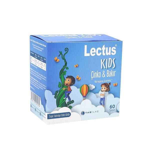 Tabilac Lectus Kids Zinc & Copper Supplement 60 Sachets