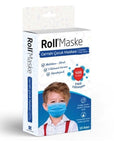 Roll Maske - Disposable Children's Face Mask with Meltblown Filter, Hypoallergenic, 10 Count Roll Maske Children's Face Mask - Hypoallergenic & Meltblown Filtered children's face mask, disposable mask, hypoallergenic mask, meltblown filtered mask, 3-layer mask, children's health, protective gear, safety, hygiene, sensitive skin, disposable, convenient, comfort, protection, Roll Maske