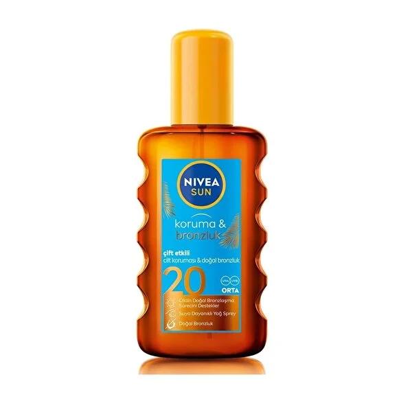 Nivea Sunscreen Spray SPF 30 - Water-Resistant, Natural Bronzing, Dermatologically Approved - 6.76 fl oz Nivea Sunscreen Spray SPF 30 - Natural Bronzing & UV Protection Sunscreen spray, SPF 30, Natural bronzing, Water-resistant sunscreen, Dermatologically approved, Sun protection, Outdoor activities, Skin care, Cosmetics, Beauty products, Nivea, Sun care, UV protection, Bronzing sunscreen