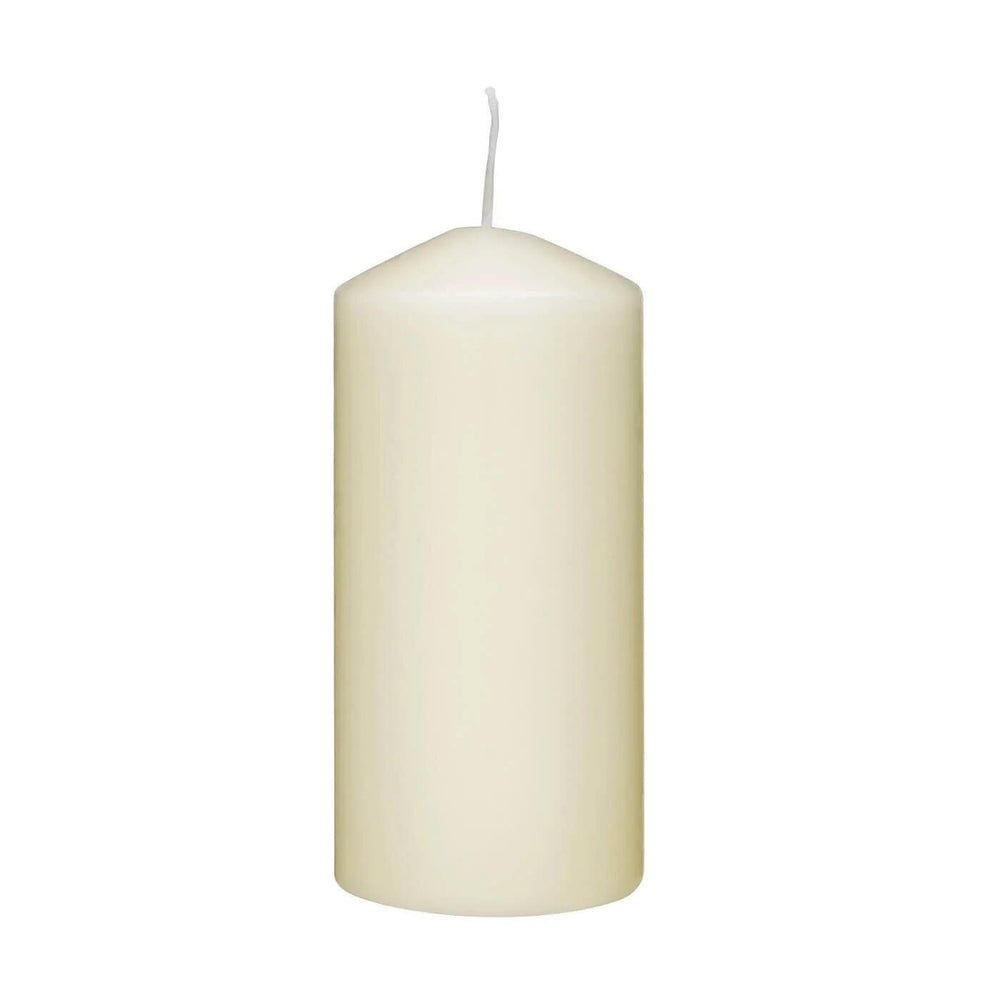 Rubin Licht Champagne Cylinder Pillar Candle 150x70 mm