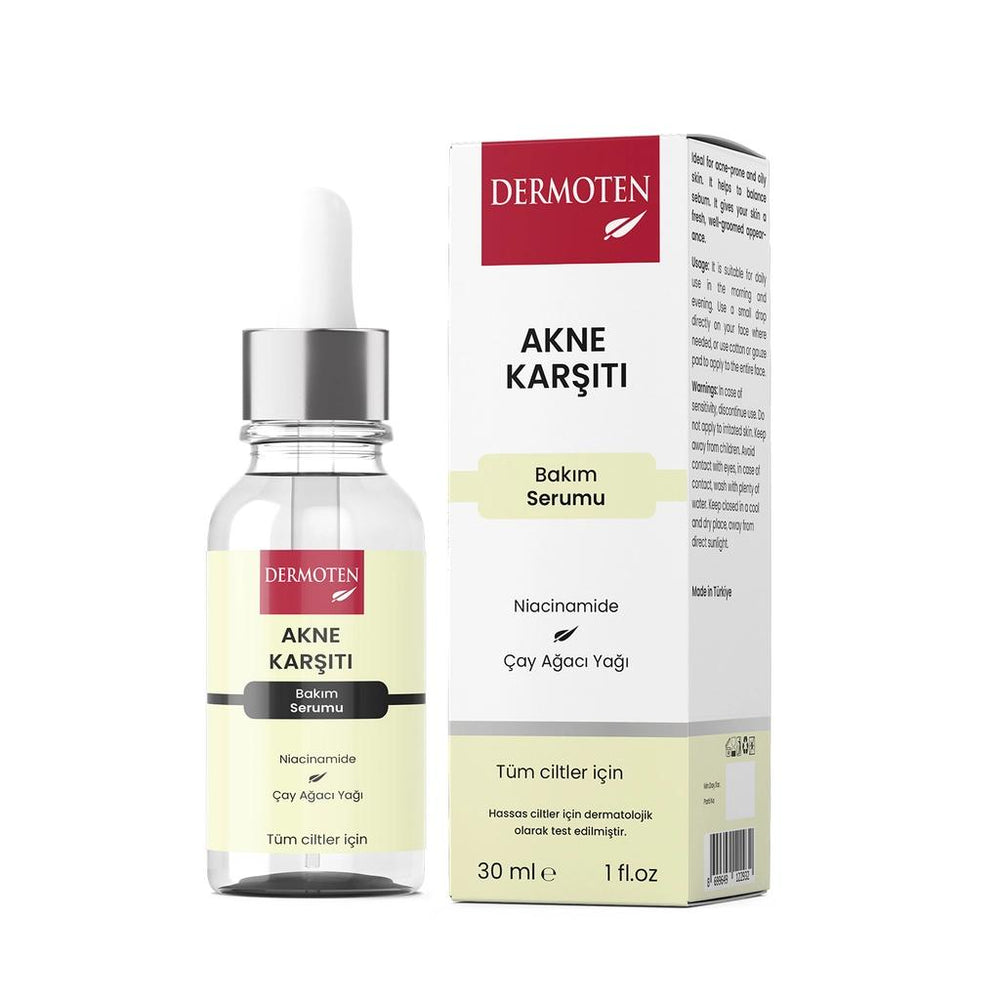 Dermoten Niacinamide & Tea Tree Oil Blemish Serum 30 ml