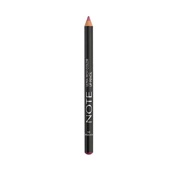 Note Cosmetics Ultra Rich Color Lip Liner - Fuchsia Shade 04, Long-Lasting Lip Definition for Fuller Lips Note Cosmetics Ultra Rich Color Lip Liner - Fuchsia 04 lip liner, Fuchsia lip liner, cosmetic pencil, lip definition, long-lasting lipstick, Note Cosmetics, makeup, cosmetics, beauty products, lip care, vibrant lip color, fuller lips, makeup essentials, beauty essentials