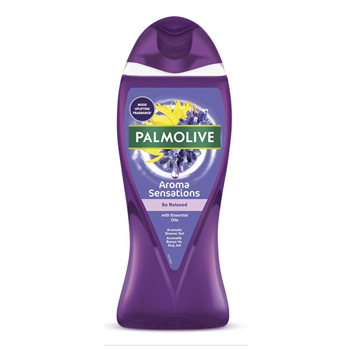 Palmolive Aroma Sensations So Relaxed Aromatic Shower Gel - Natural Ingredients, Lavender & Ylang Ylang - 16.91 fl oz Palmolive So Relaxed Shower Gel - Natural & Relaxing aromatic shower gel, natural ingredients, relaxing shower gel, Palmolive Aroma Sensations, natural shower gel, Lavender oil, Ylang Ylang oil, stress relief, spa-like experience, natural personal care, gentle cleansing, pH compatible, relaxation, calming shower gel