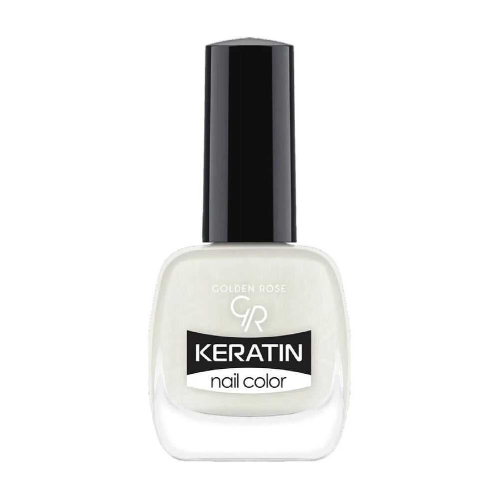 Golden Rose Keratin Nail Polish - Long Lasting, Cruelty-Free & Paraben-Free Nail Color - 01