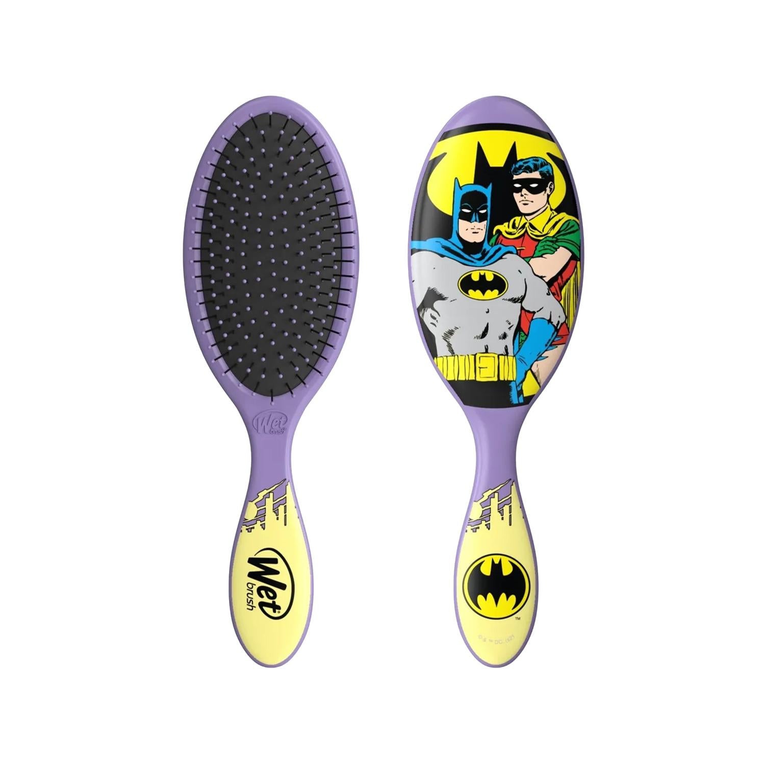 Wet Brush Justice League Batman And Robin Hair Brush - Detangling Brush for Fans of DC Comics Wet Brush Justice League Hair Brush - Batman &amp; Robin Fan Gift Batman hair brush, Robin hair brush, Wet Brush Justice League, Themed hair brush, DC Comics hair care, Hair detangling brush, Unique hair care tools, Collectible hair brushes, Fans of Batman and Robin, DC Comics fans, Hair care for long hair, Tangle free hair, Hair styling tools, Wet Brush products, Justice League merchandise