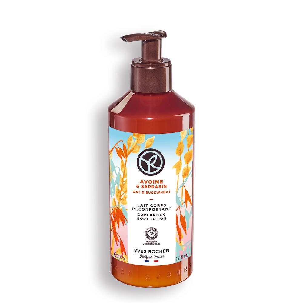 L'Occitane Body Lotion - Soothing Oat & Buckwheat - Moisturizing, Non-Greasy, 13.2 fl oz L'Occitane Oat & Buckwheat Body Lotion - Moisturizing & Non-Greasy body lotion, moisturizing lotion, oat and buckwheat scent, non-greasy lotion, natural ingredients, skin moisturizer, dry skin relief, skincare, natural skincare, luxurious skincare, L'Occitane, oat extract, buckwheat extract, gentle moisturizer, everyday skincare