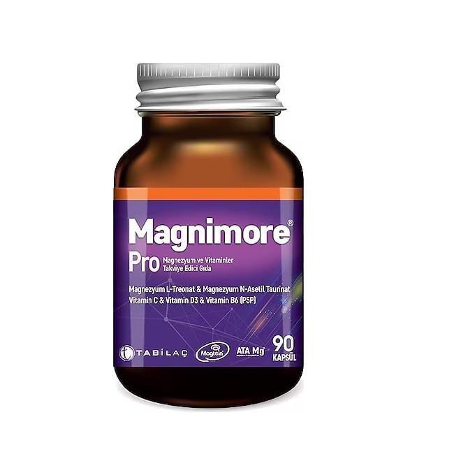 Magnimore Pro: Advanced Magnesium Supplement with Magtein, Vitamin D3, C & B6 - Supports Bone Health, Muscle Function & Cognitive Health Magnimore Pro: Magnesium Supplement w/ Vitamin D3, C & B6 Magnesium supplement, Vitamin D3 supplement, Vitamin C supplement, Vitamin B6 supplement, Magnesium L-Threonate, Magnesium N-Acetyl Taurinate, Magnesium capsules, Nutritional supplement, Magtein magnesium, ATA-Mg magnesium, magnesium, vitamin D3, vitamin C, vitamin B6, Magtein, ATA-Mg, muscle function, bone health, 