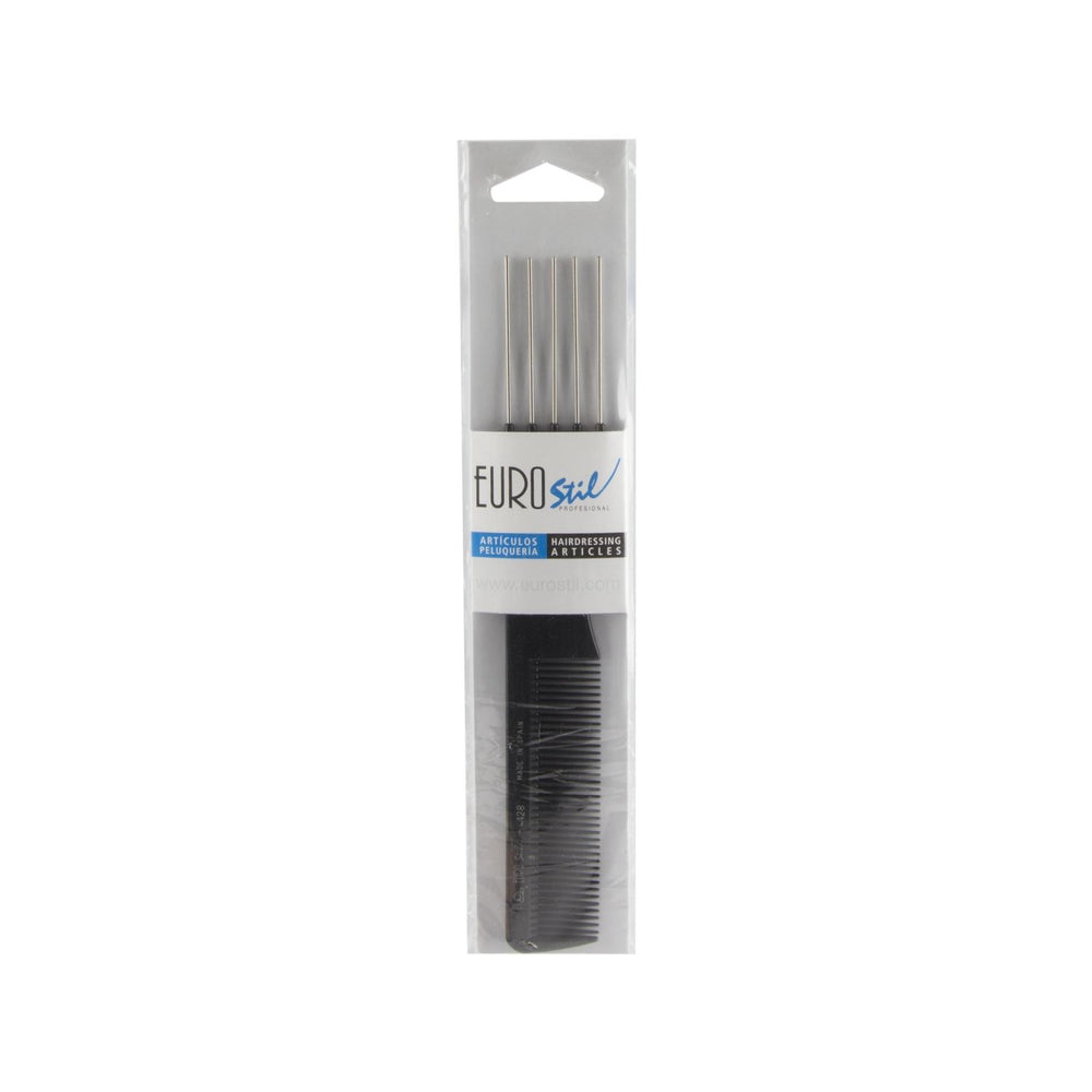 Eurostil Professional Spanish Hair Comb 128 - Detangle & Style with Ease Eurostil Professional Hair Comb 128 - Detangle & Style professional hair comb, Spanish hair comb, Eurostil hair tools, hair detangling comb, styling comb, hair care tools, professional grooming, detangling comb, styling tool, hair management, salon quality, European styling, durable construction