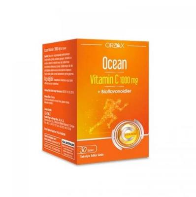 Orzax Ocean Vitamin C 1000 mg Supplement - Boost Immune System Support & Overall Health - 30 Tablets - image 4
