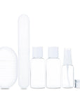 Eklips 6-Piece Travel Bottle Set for Toiletries & Creams