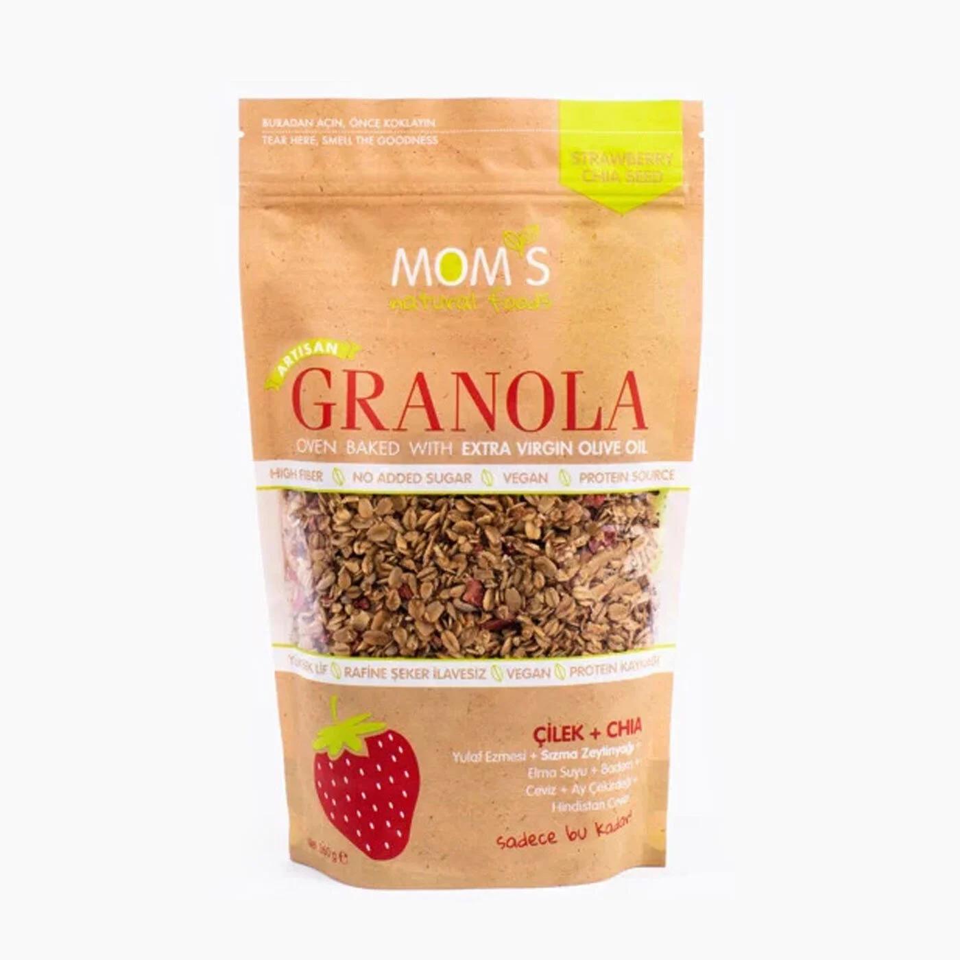 Moms Granola Strawberry &amp; Chia Seed Blend 280g