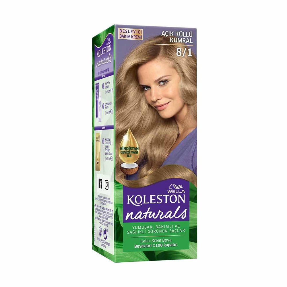 Wella Koleston Naturals Hair Dye - Nourishing Permanent Hair Color with Coconut Oil - view 4