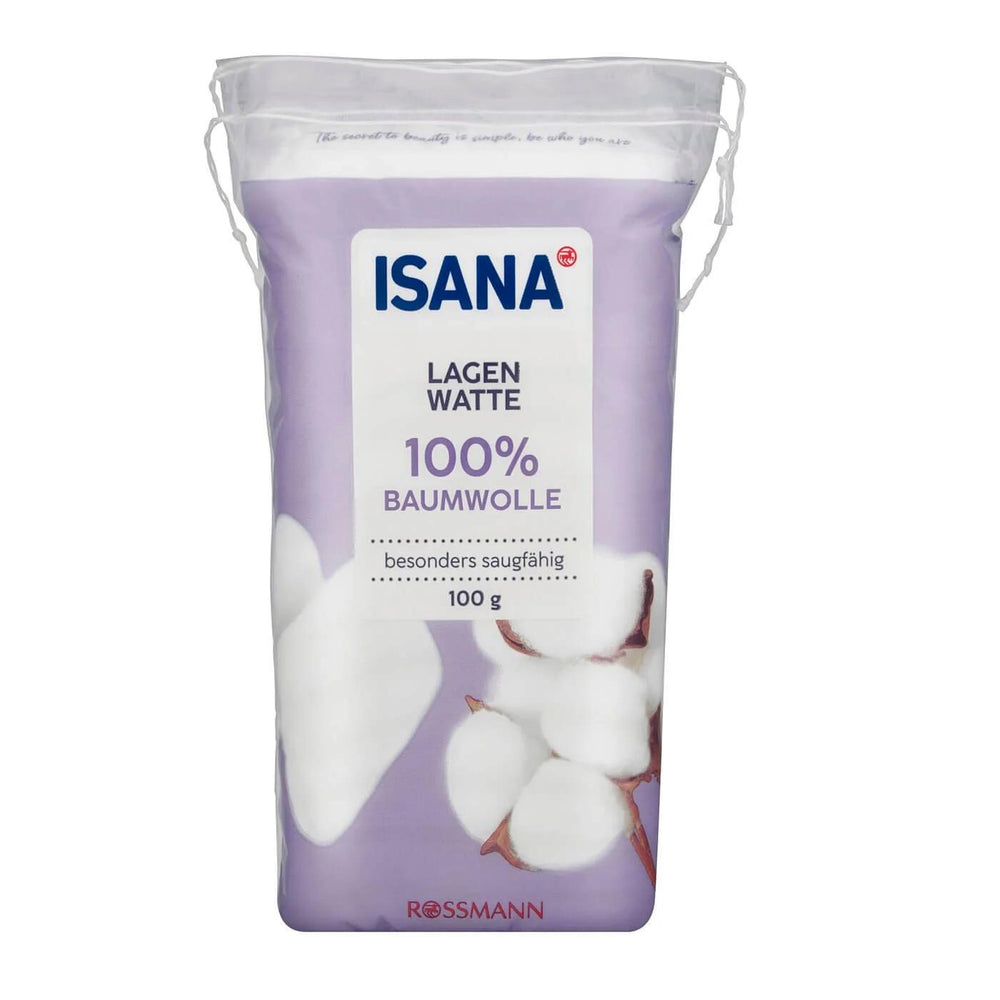 Isana Cotton Pads for All Skin Types 100g