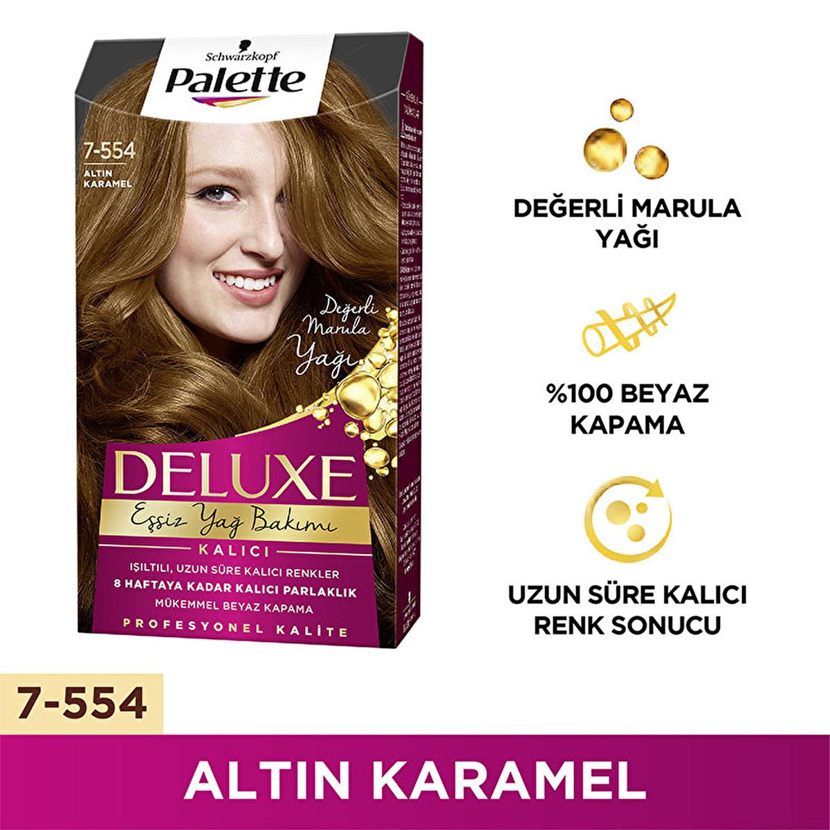 Palette Deluxe 7-554 Golden Caramel Hair Dye: Rich, Long-Lasting Color & Shine - At Home Permanent Hair Color Palette Deluxe Golden Caramel Hair Dye: Long Lasting Color & Shine hair dye, hair color, permanent hair dye, Palette Deluxe hair dye, golden caramel hair dye, long lasting hair color, hair color with shine, at home hair color, hair coloring, hair treatment, golden hair, caramel hair, radiant hair, shiny hair, nourishing hair dye, vibrant hair color, beauty, personal care, women's hair, color treatme