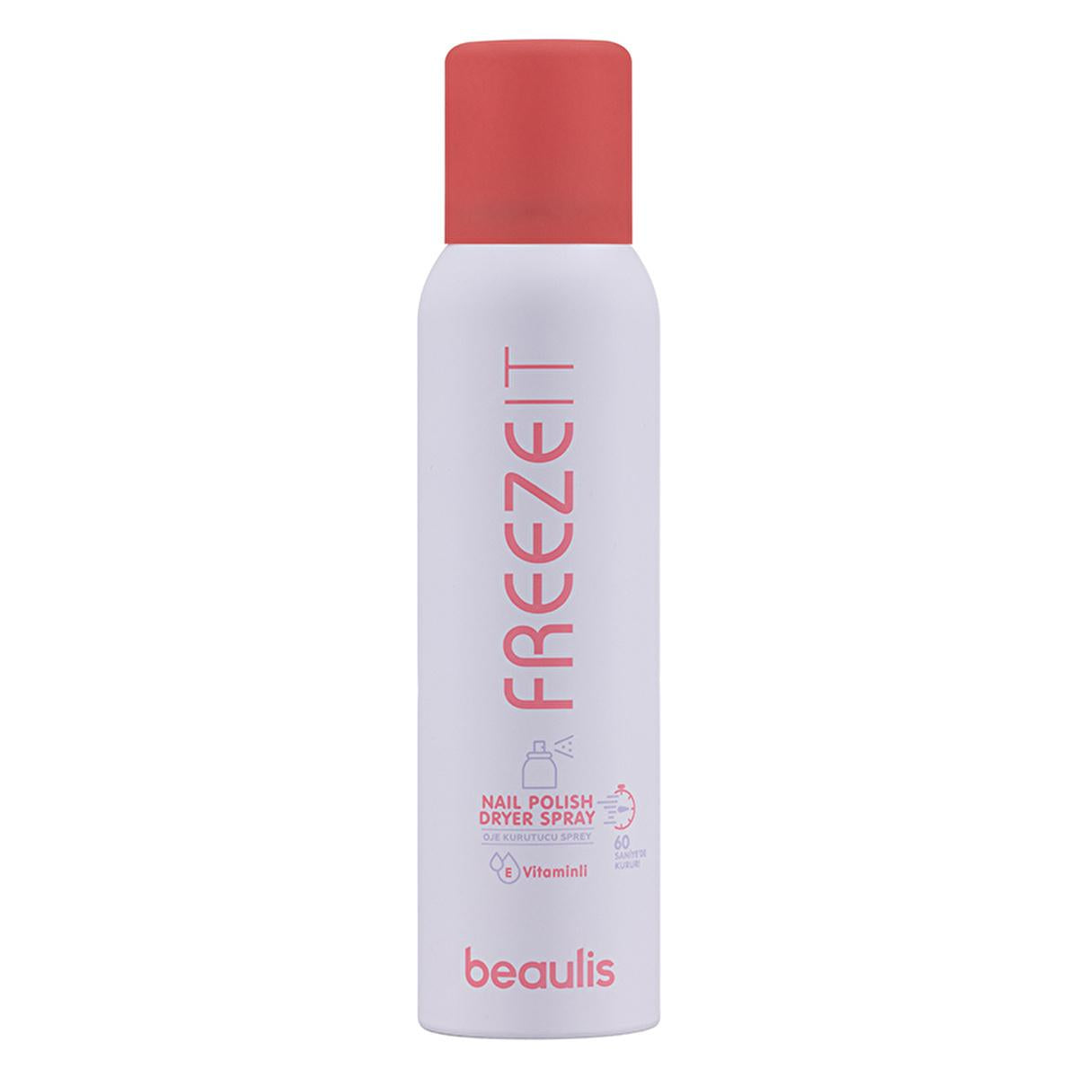 Beaulis Freeze It Nail Dryer Spray - Quick Drying, Vitamin E Enriched, 5.07 fl oz Beaulis Freeze It Nail Dryer Spray - Quick & Healthy Nail Care nail dryer spray, Beaulis Freeze It, quick drying nail polish spray, nail care product with Vitamin E, nail strengthening spray, nail health, beauty, cosmetics, nail polish drying spray, Vitamin E enriched nail care