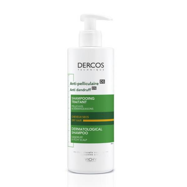 Vichy Dercos Anti-Dandruff Shampoo for Dry Hair - 390ml - Salicylic Acid, Hypoallergenic - Dandruff &amp; Itchy Scalp Relief - image 15