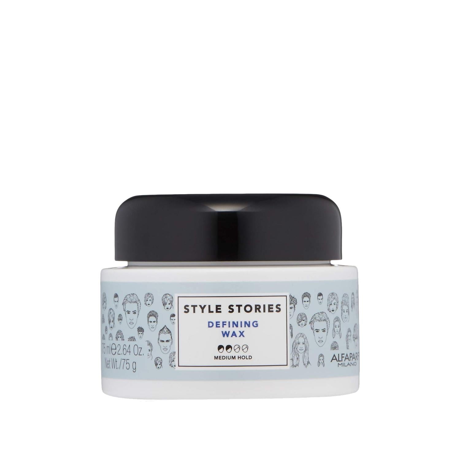Alfaparf Milano Style Stories Defining Orta Tutuş Hair Wax - 75 ml - Strong Hold for All Hair Types Alfaparf Milano Style Stories Hair Wax - Strong Hold hair wax, Alfaparf Milano, Style Stories, defining hold, 75 ml, hair styling, strong hold, flexible styling, restyling, everyday styling, special occasions, active lifestyle, premium hair care, hairstyling products