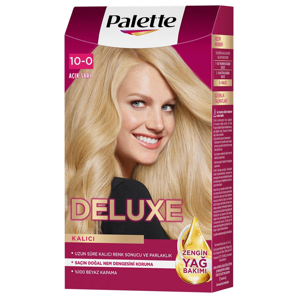 Palette Deluxe Hair Color 100 Light Blonde 115ml