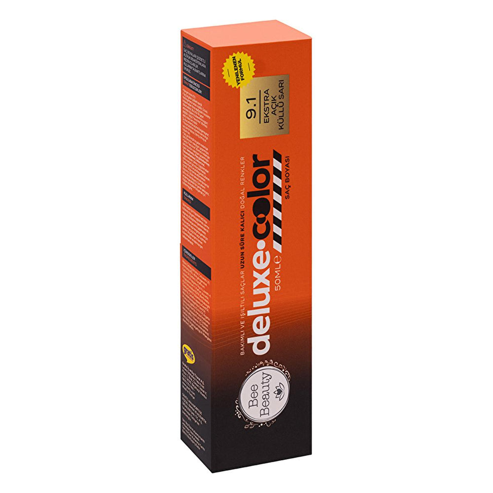 Bee Beauty 9.1 Küllü Sarı Hair Dye - 50 ml Ash Blonde Shade, Ammonia-Based Hair Color for Vibrant Results - view 2