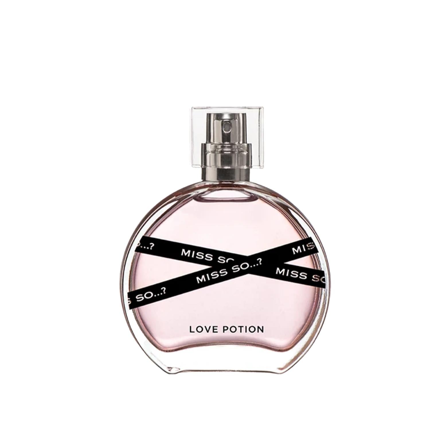 Miss So…? Love Potion EDP Perfume for Individuals Seeking a Distinctive Fragrance - 50 ml Miss So…? Love Potion EDP Perfume 50 ml Miss So…? Love Potion, EDP Perfume, 50 ml perfume, Love Potion fragrance, Miss So…? perfume, distinctive perfume, long-lasting fragrance, romantic scent, alluring fragrance, special occasion gift, luxury perfume, high-quality fragrance