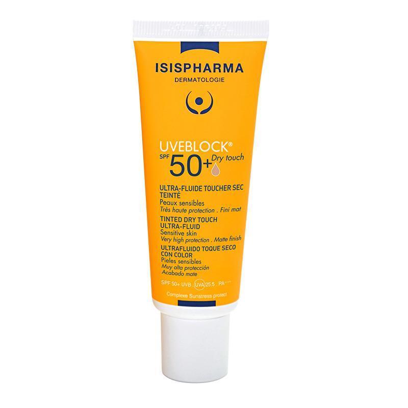 Isis Pharma Tinted Sunscreen SPF 50+ - Non-Greasy, Moisturizing, Even Tone for Oily Skin - Sunscreen