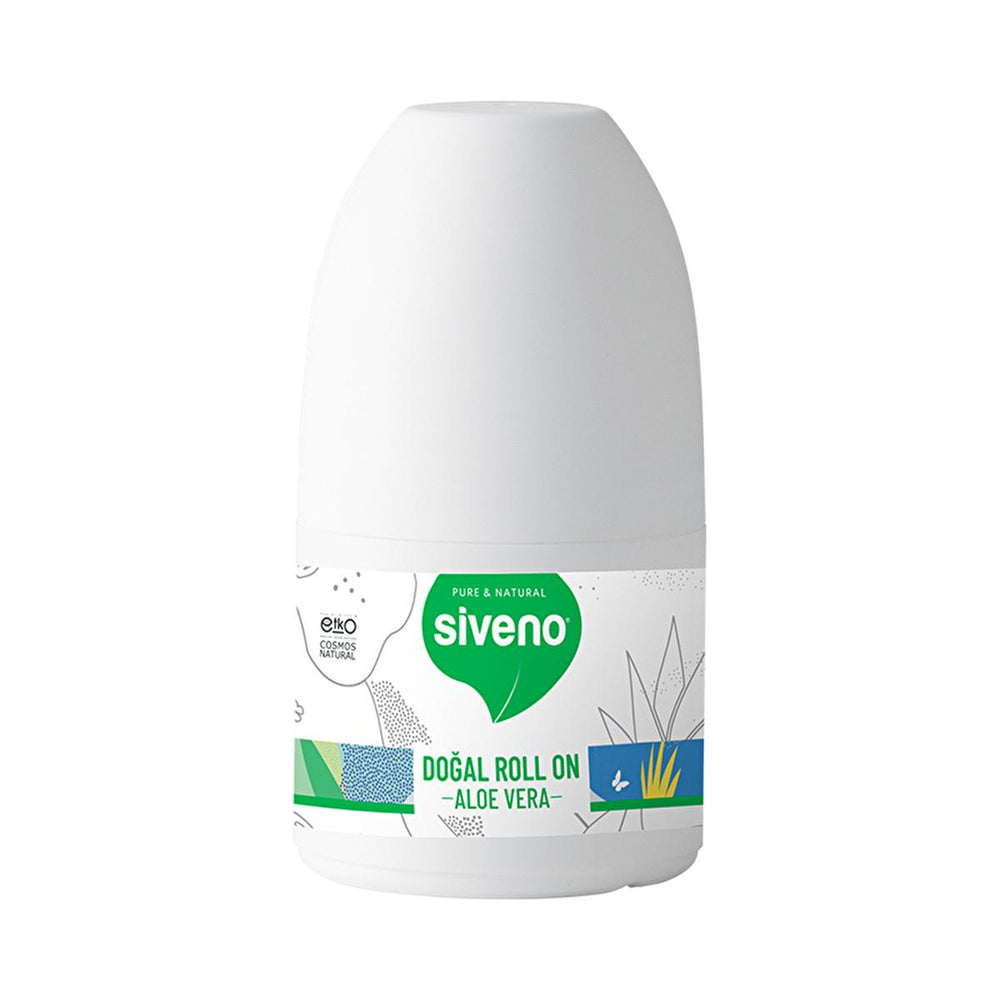 Siveno Natural Aloe Vera Roll-On Deodorant for Women - 100% Natural Ingredients, Chemical-Free & Eco-Friendly - Deodorant