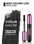 Flormar Hero Volume & Curl Mascara: Intense Black, Long-Lasting, Smudge-Proof, Flake-Free - Volumizing Fiber Brush Eye Makeup Flormar Hero Mascara: Volume, Curl, Long-Lasting Black Mascara Volume mascara, Curling mascara, Black mascara, Long lasting mascara, Smudge proof mascara, Flake free mascara, Fiber brush mascara, High pigment mascara, Eye makeup, Volumizing mascara, mascara, volume, curl, long-lasting, smudge-proof, flake-free, fiber brush, high pigment, eye enhancement, dramatic eyes, defined lashes