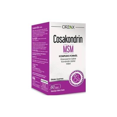 Ocean Orzax Cosakondrin MSM 60 Tablets - Joint Health Supplement with Glucosamine, Chondroitin & MSM Ocean Orzax Cosakondrin MSM - Joint Health Supplement Glucosamine Chondroitin MSM, Joint Health Supplement, Dietary Supplement, Cosakondrin MSM, Ocean Orzax, Joint Health, Joint Comfort, Mobility Support, Cartilage Health, Connective Tissue Support, Supplement, Health Supplement, Wellness