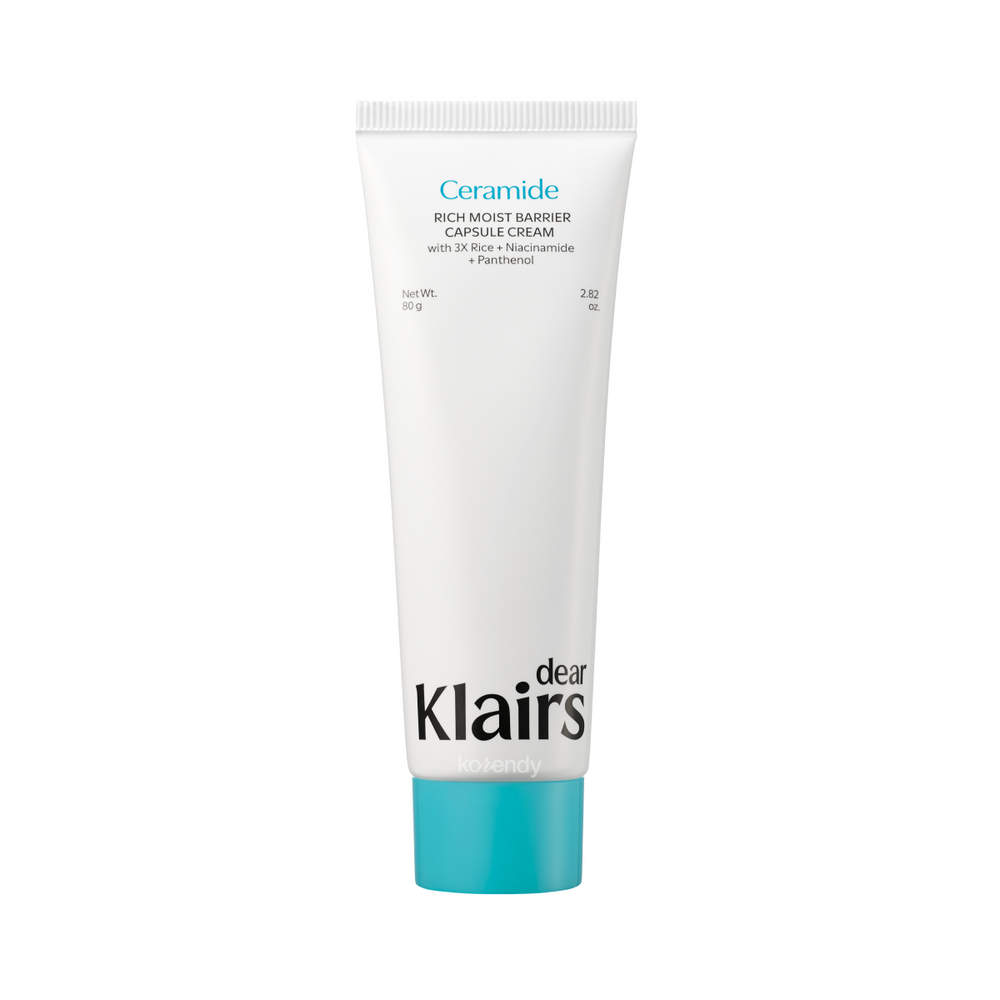 Klairs Rich Moist Barrier Capsule Cream with Rice & Ceramide 80g