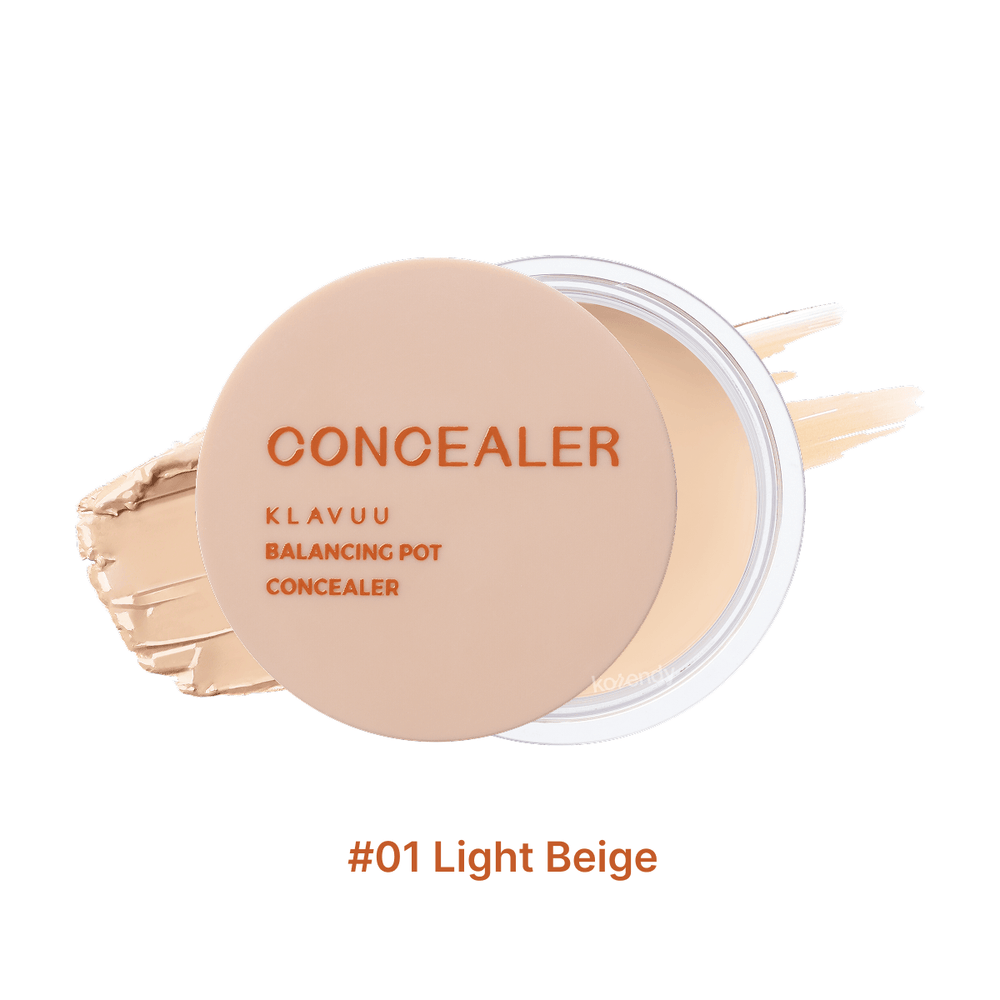 Klavuu Balancing Pot Concealer High Coverage 01 Light Beige 5g