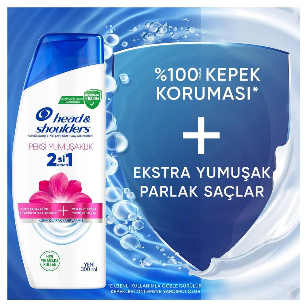 Head & Shoulders Silky Soft 2-in-1 Shampoo & Conditioner 300 ml