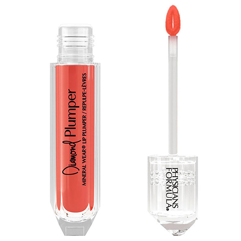 Physicians Formula Diamond Plumper Lip Gloss Champagne Cushion Cut - Vegan, Moisturizing, Long Lasting Lip Color - Lip Gloss
