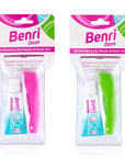 Benri Dent Travel Toothpaste & Toothbrush Set