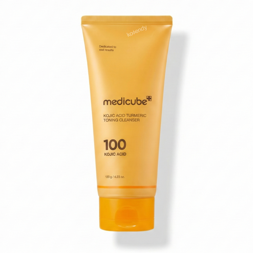 Medicube Kojic Acid Turmeric Toning Cleanser Brightening Wash 120g