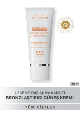 Institut Esthederm Photo Regul: Sunscreen for Hyperpigmentation, Dark Spots & Even Tan - Protect & Correct Uneven Skin Tone (50ml) Institut Esthederm Photo Regul: Sunscreen for Dark Spots & Even Tan sunscreen for hyperpigmentation, sunscreen for dark spots, even tan sunscreen, Institut Esthederm Photo Regul, sun protection for uneven skin tone, sunscreen fluid texture, sunscreen for face, best sunscreen for melasma, sunscreen for sunspots, pigment correction sunscreen, sunscreen, hyperpigmentation treatment