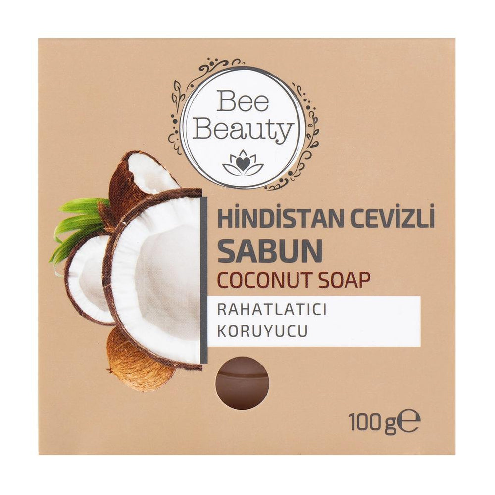 Bee Beauty Coconut Bar Soap Hydrating Cleanser 100g