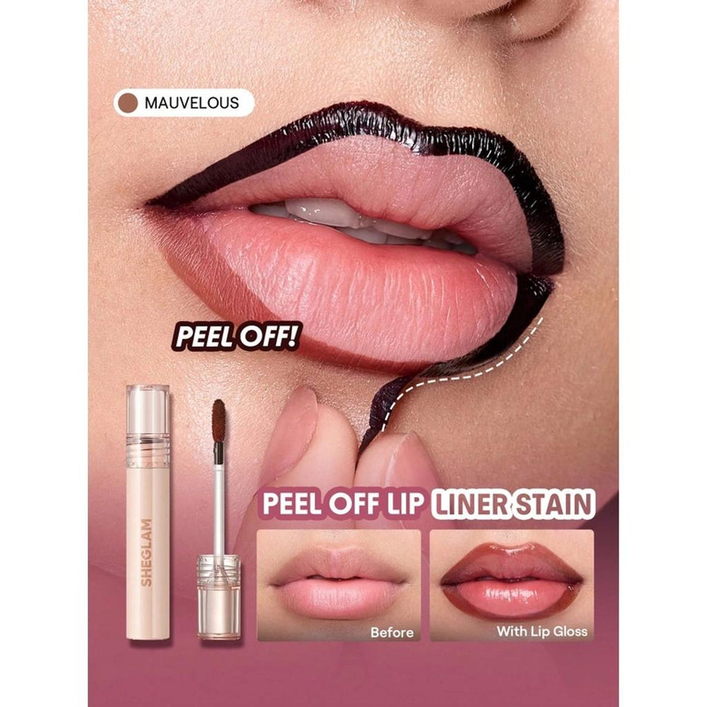Sheglam Fall In Line Stain Lip Gloss in Mauvelous 010