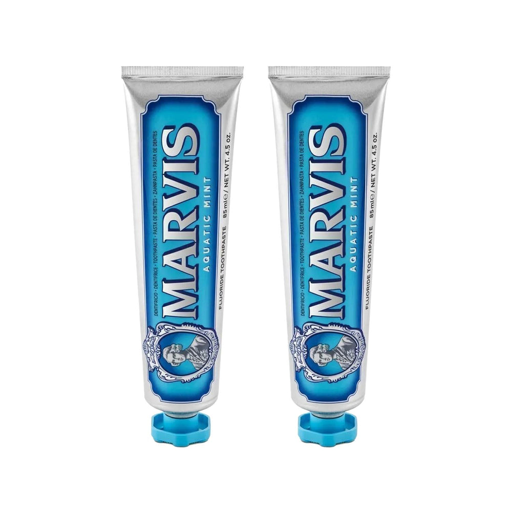 Marvis Aquatic Mint Toothpaste 2-Pack - Premium Oral Care with Refreshing Mint Flavor Marvis Aquatic Mint Toothpaste 2-Pack - Premium Oral Care Marvis toothpaste, Aquatic Mint toothpaste, Premium oral care products, Mint flavor toothpaste, Toothpaste for fresh breath, Oral hygiene products, Marvis oral care, Unique mint flavor, 2-pack toothpaste, Premium toothpaste, Refreshing toothpaste, Daily oral care