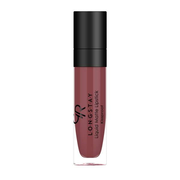 Golden Rose Liquid Matte Lipstick - Long-Lasting, Nourishing Lip Color with Vitamin E - Lipstick